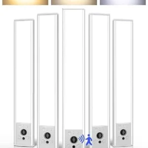 5 Pack Under Cabinet Lighting, 2400mAh Rechargeable Motion Sensor Light, 10inch