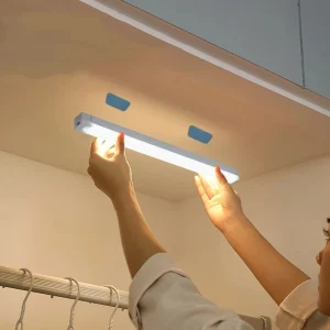 USB Rechargeable Motion Sensor LED Light Bar Magnetic Cabinet Night Light